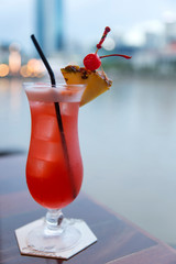 Singapore Sling by the river