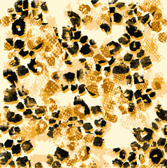 Vector leopard pattern,animal pattern,wild animal print