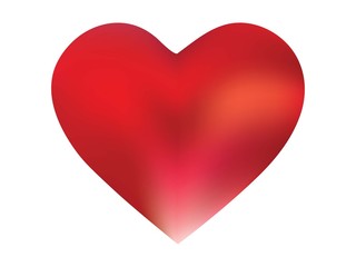 Blurred background in the form of a heart.