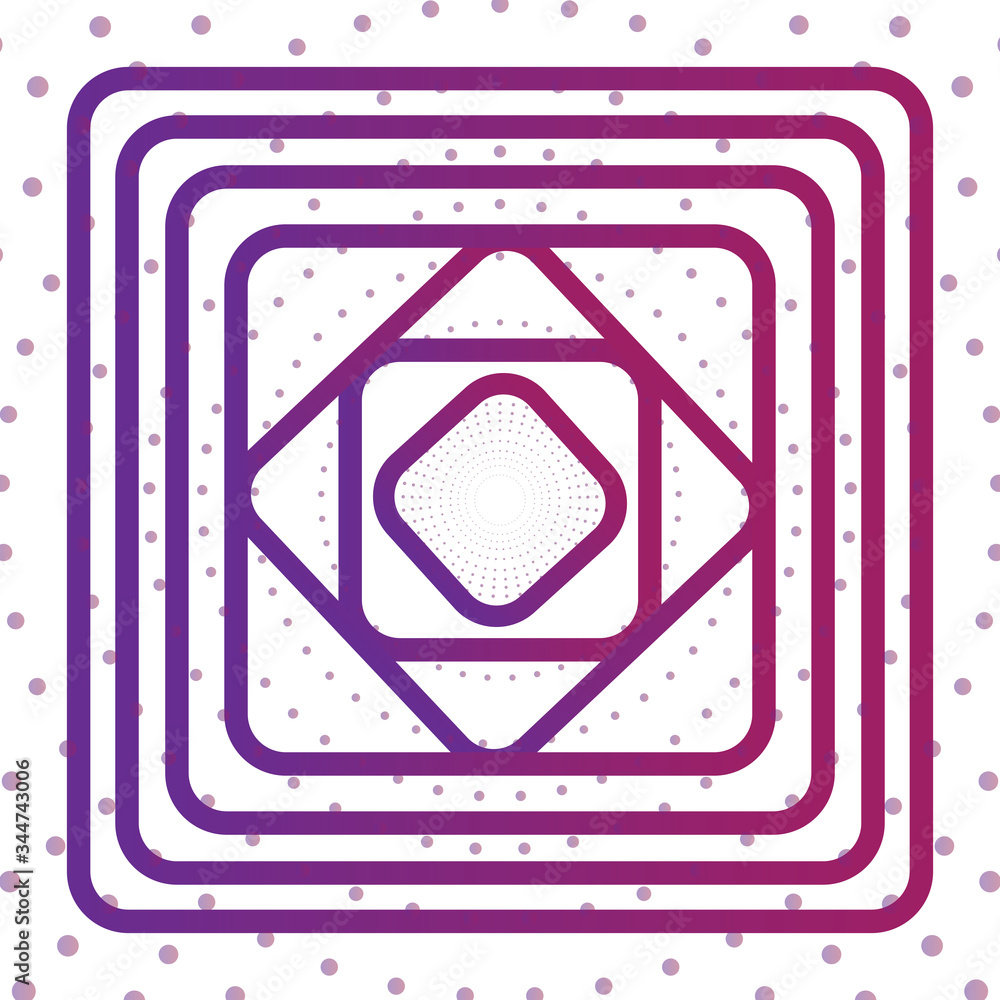 Poster abstract random boxes squares seamless background