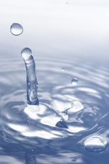 Water droplet background