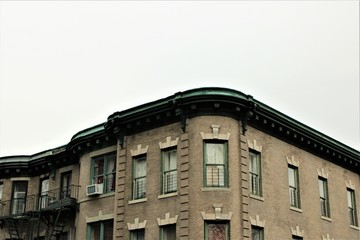 Architectual photo in an urban area in Bronx County New York