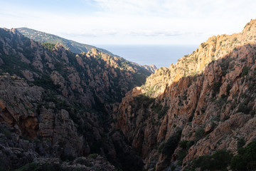 Fototapeta premium Les Calanques de Piana en Corse
