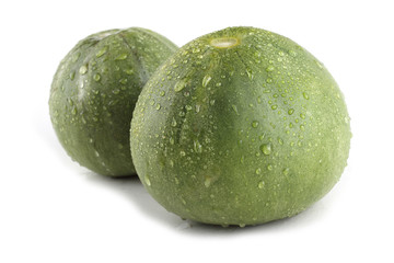 Melons isolated on white background