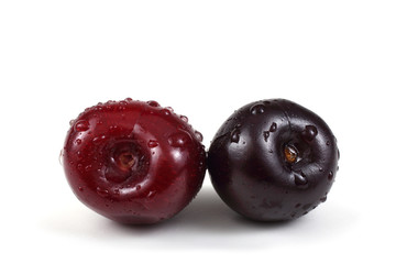Cherry isolated on white background