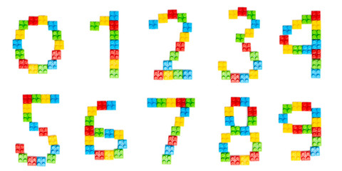 Bright alphabet for kids design