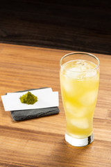 Matcha Sour(Highball Laced With Matcha Flavour) - 抹茶ハイ