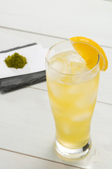 Matcha Sour(Highball Laced With Matcha Flavour) - 抹茶ハイ