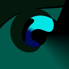 abstract background with a circle