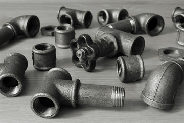 Plumbing fittings for water supply