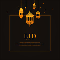 eid mubarak greetings card