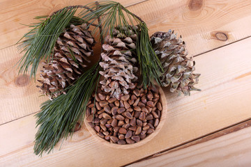 Cedar pine nuts