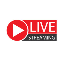 Live Streaming Logo Media Design
