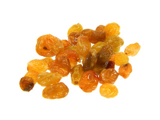 raisins isolated on white background