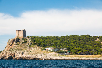 Watchtower near Santa Caterina (Torre dell'Alto), Salento, south Italy