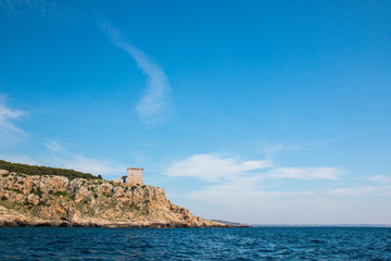 Watchtower near Santa Caterina (Torre dell'Alto), Salento, south Italy