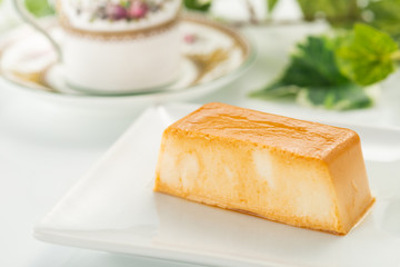 Italian pudding - イタリアンプリン(固めプリン)