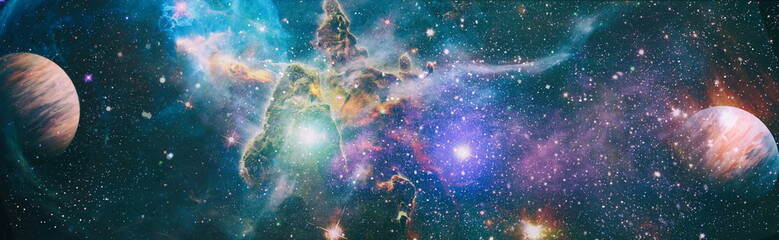 High quality space background. Elements of this image furnished by NASA.