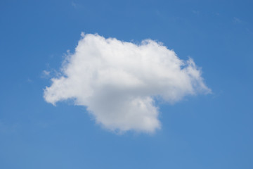 Naklejka na ściany i meble Cloud on sky background in day time, Naturel background