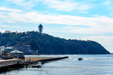【神奈川県 江ノ島】湘南の海風景
