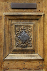 Ornament an einer alten Tür