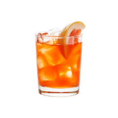 cocktail on the white