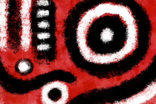 Red Black White