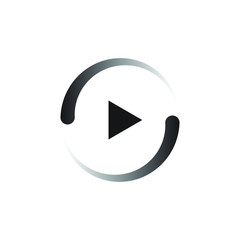 Loading icon design isolated on white background