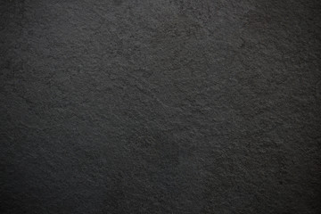 Dark grey black slate background or texture.