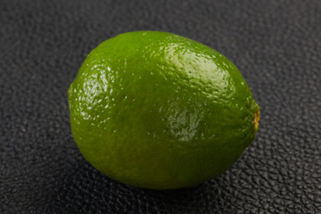 Ripe green lime