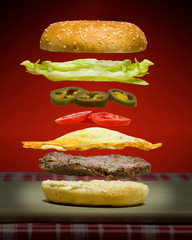 Deconstrucción de Hamburguesa