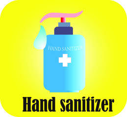 Hand sanitizers. Alcohol rub sanitizers kill most bacteria, fungi and stop some viruses such as coronavirus. Hygiene product. Sanitizer bottle and wall mounted container. Covid-19 spread prevention.