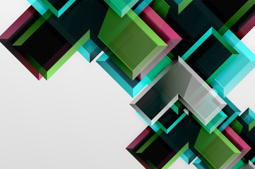 Metal arrow shape background. Abstract geometric background with 3d effect composition For Wallpaper, Banner, Background, Card, Book Illustration, landing page