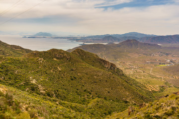 Sea coast landscape in Spain