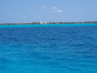 Fototapeta premium View of Isla Mujeres near Cancun city at Quintana Roo in Mexico