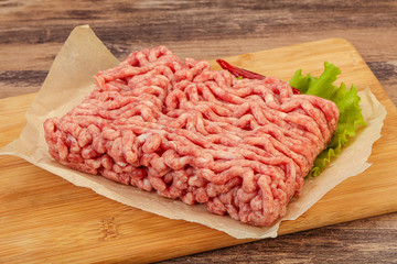 Minced meat - pork and beef