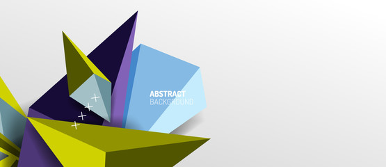 Trendy simple triangle abstract background, dynamic motion concept. Vector Illustration For Wallpaper, Banner, Background, Card, Book Illustration, landing page