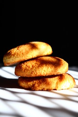 pancakes on a plate