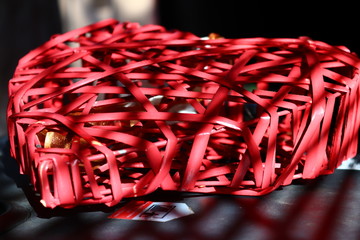 red christmas ball
