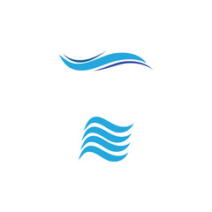 Waves Logo Template vector symbol