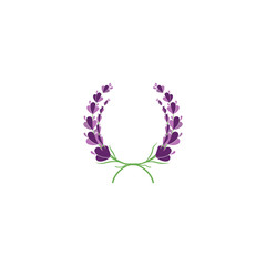 Lavender Logo Template vector symbol
