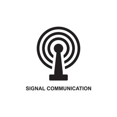 SIGNAL COMMUNICATION ICON , ANTENNA ICON