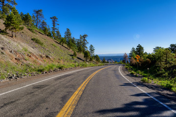 Fototapeta premium Larb Hollow Overlook along Utah Scenic Byway 12