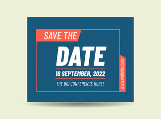 Corporate Business Postcard Design | Save The Date Invitation Card | Direct Mail EDDM Design  