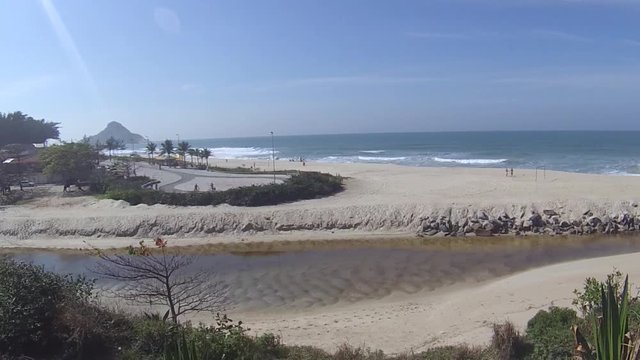 Macumba beach in Rio de Janeiro Brazil.