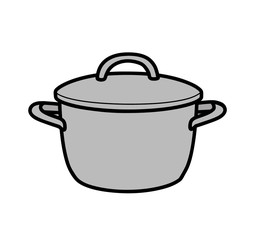 pan flat design. vector illustration.