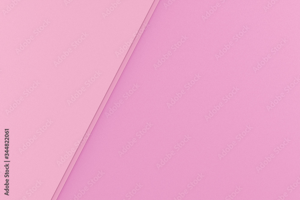Aufkleber abstract pastel pink paper texture background. minimal geometric top view simple copy space for back