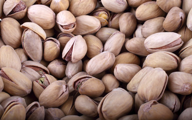 Pistachio nuts background