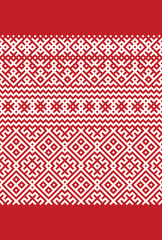 Traditional ornament of embroidery of the peoples of Eastern Europe