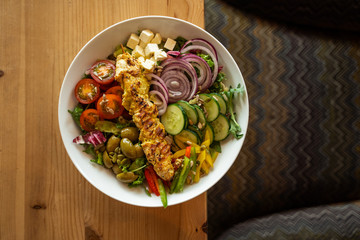 healthy lunch meal bowl
